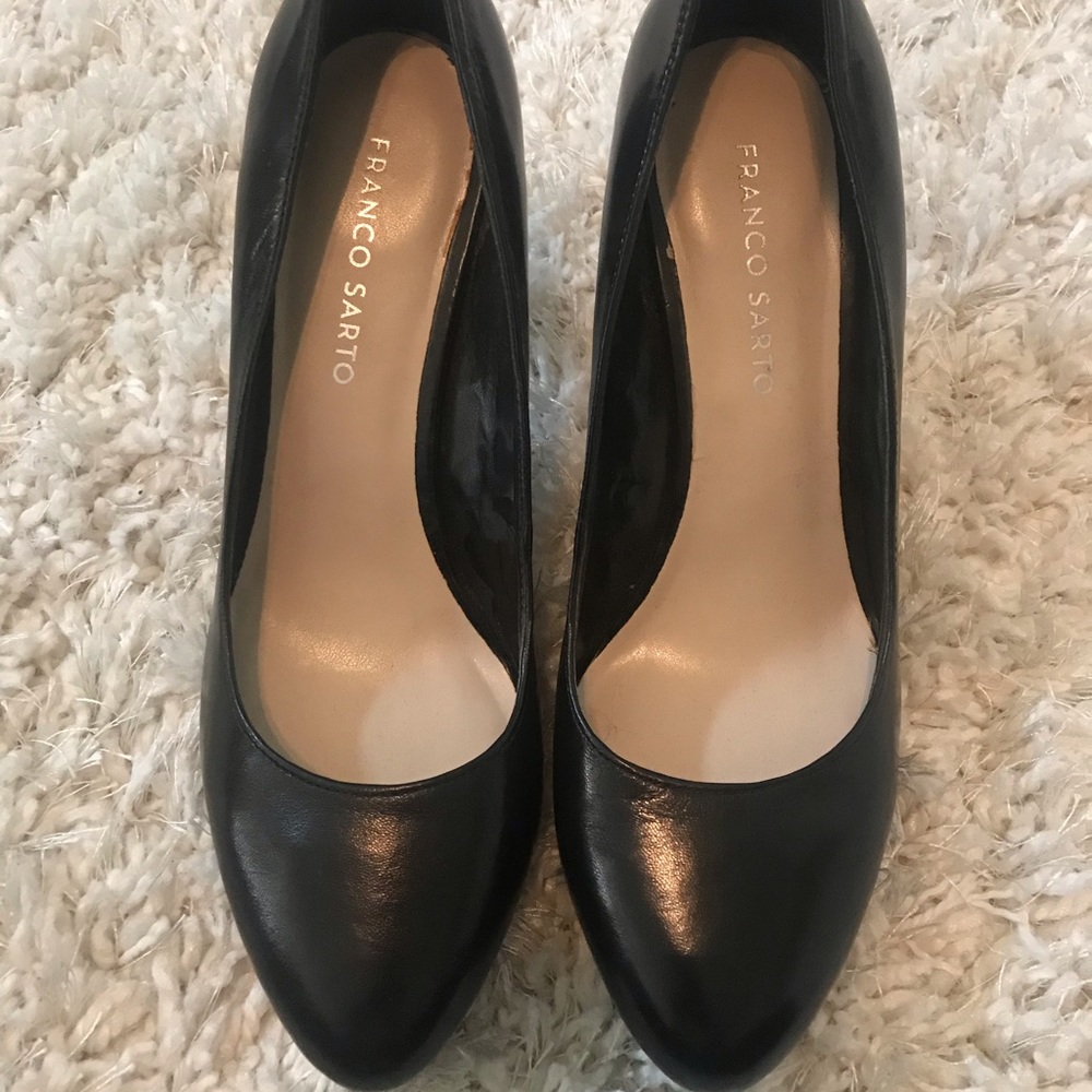 Franco Sarto Black stiletto heels